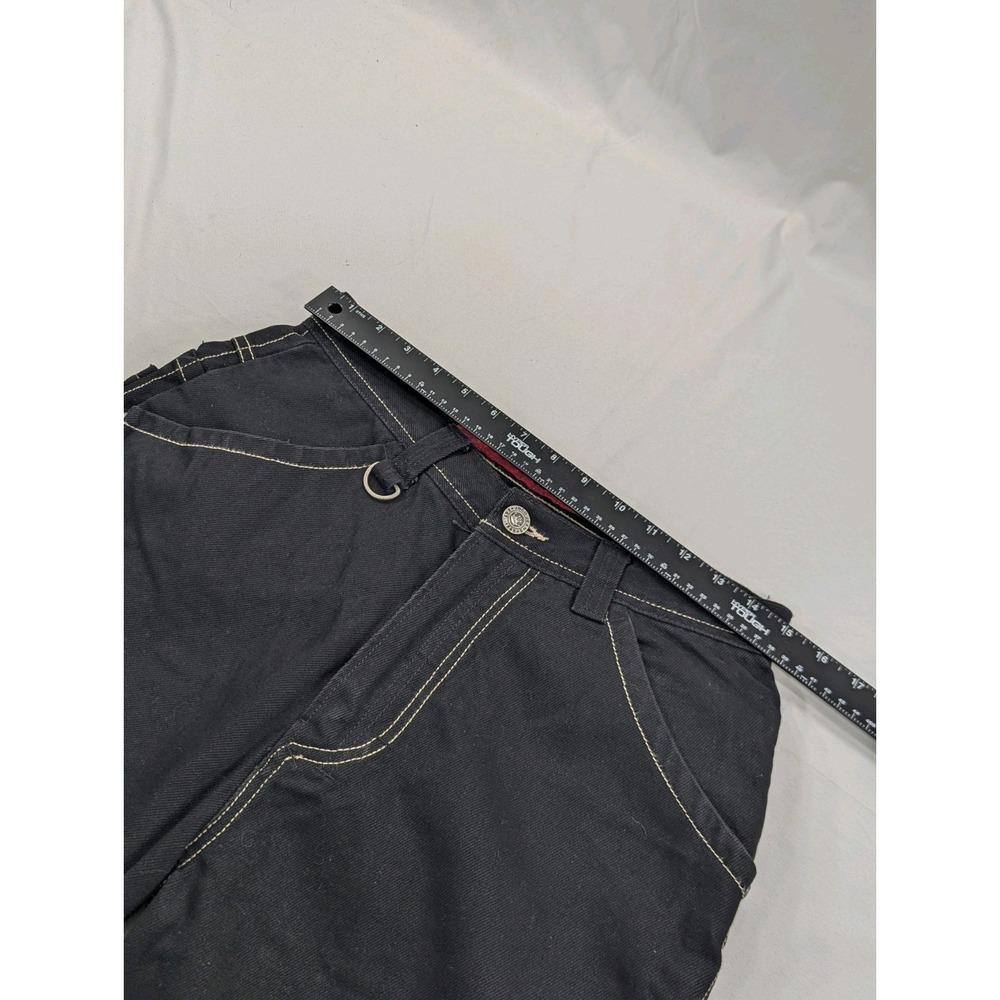 New No Tags Vintage Baggy Black Jnco Embroidered Phoenix 85 Jeans Wide Leg 30x30 - Picture 7 of 11